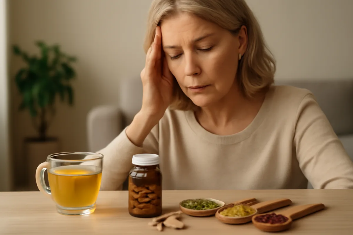 Quali sono i migliori fitoterapici per la menopausa? L’efficacia di un mix insolito