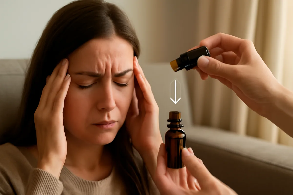 Emicrania frequente: l’olio essenziale più efficace per un rapido sollievo
