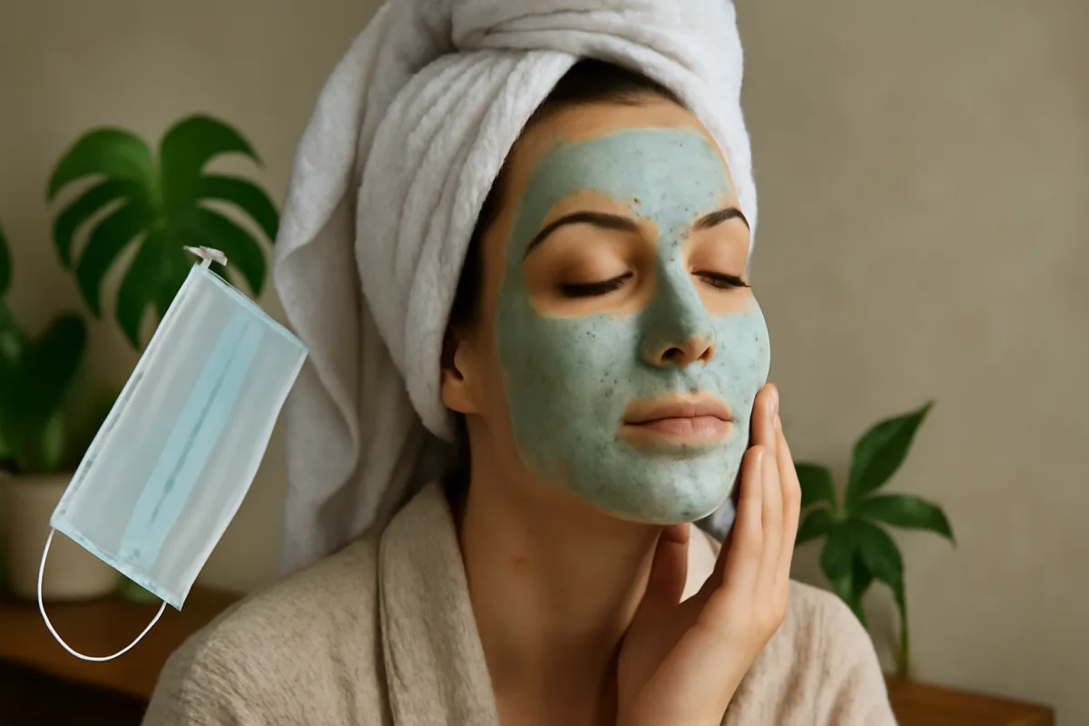 Eruzioni da mascherina: il trattamento naturale per lenire e purificare il viso