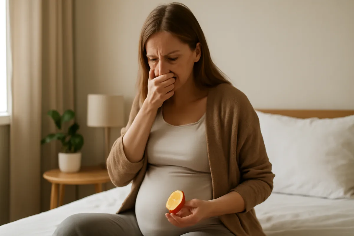 Nausea in gravidanza: il rimedio naturale approvato dai ginecologi olistici